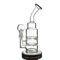 Tubo de agua de fumar de cristal de Ratchet Cool con disco Perc (ES-GB-414)